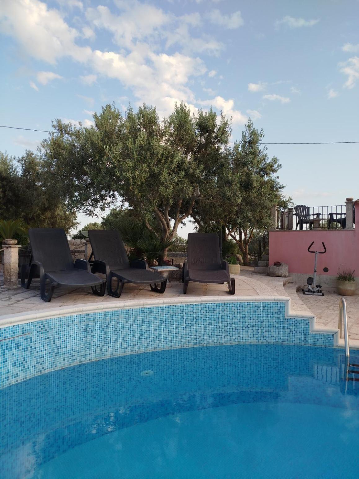 Dependance In Villa Con Piscina Ragusa Buitenkant foto